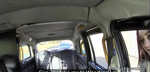  Amateur babe gets ass to mouth in fake taxi